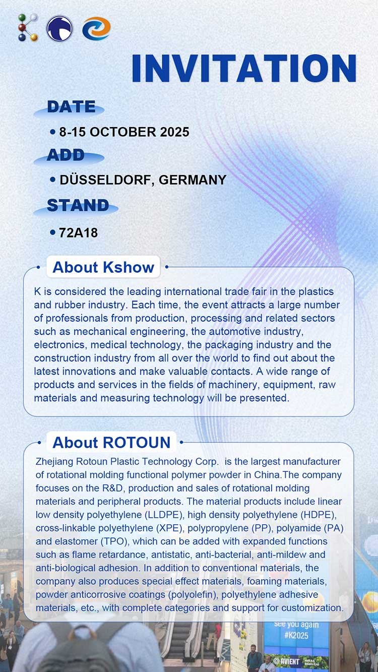 We will participate in the K exhibition. Welcome to our booth！